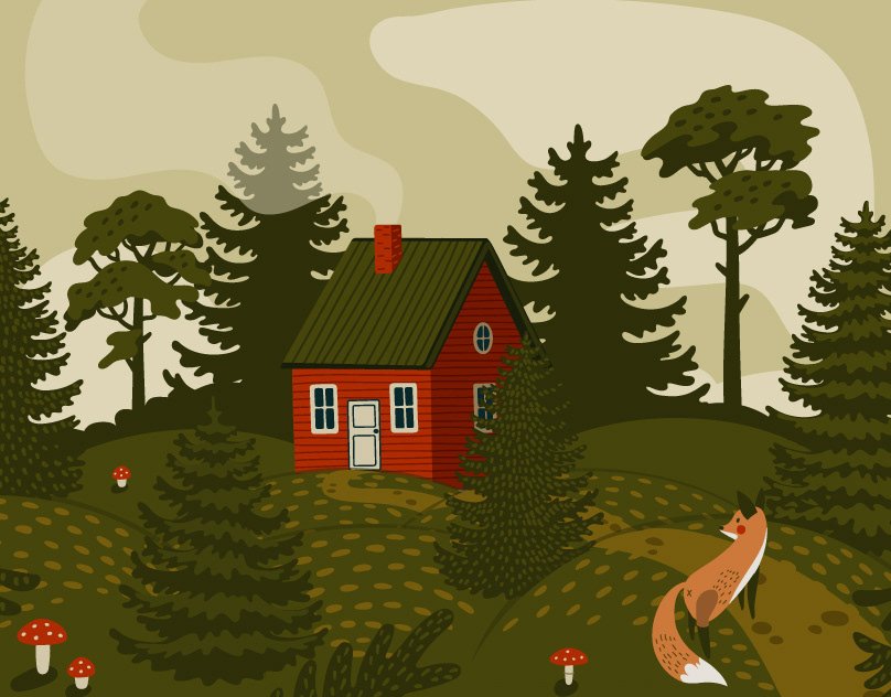 A Foxy Little Cabin by Lekker Creative