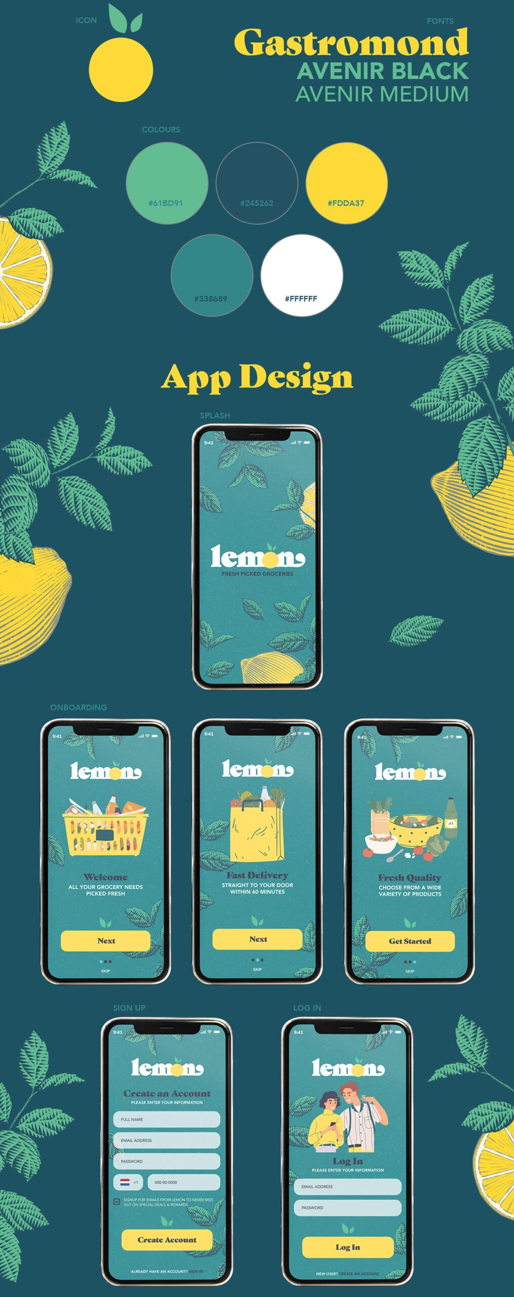 Grocery App Design Concept by Lekker Creative, image 3